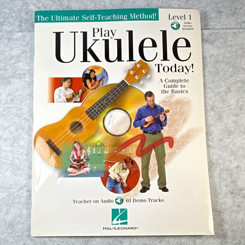 Hal Leonard Play Ukulele Today! Level 1 Beginner Method Book w/ Audio Access
